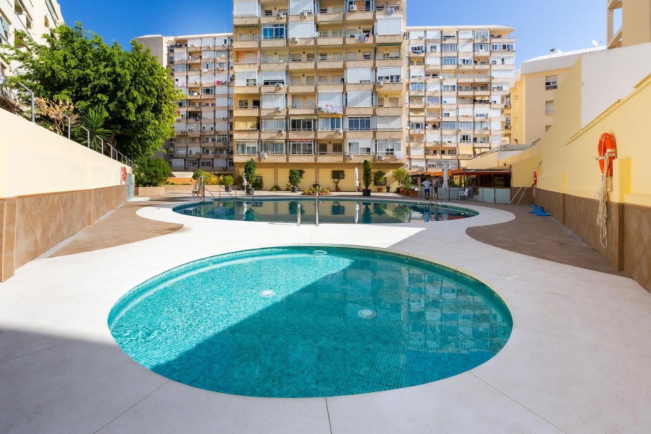 Ver853 - Estudio Con Terraza Vistas Al Mar, Piscina, Playa, Centro 토레몰리노스 외부 사진