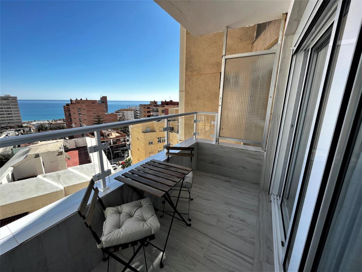 Ver853 - Estudio Con Terraza Vistas Al Mar, Piscina, Playa, Centro 토레몰리노스 외부 사진