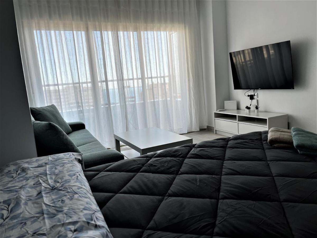 Ver853 - Estudio Con Terraza Vistas Al Mar, Piscina, Playa, Centro 토레몰리노스 외부 사진